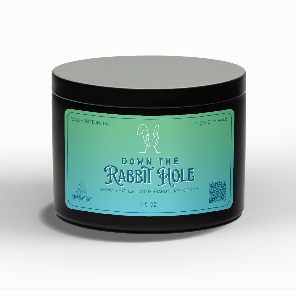 Down The Rabbit Hole | Leather · Brandy · Mahogany - Simulation Society