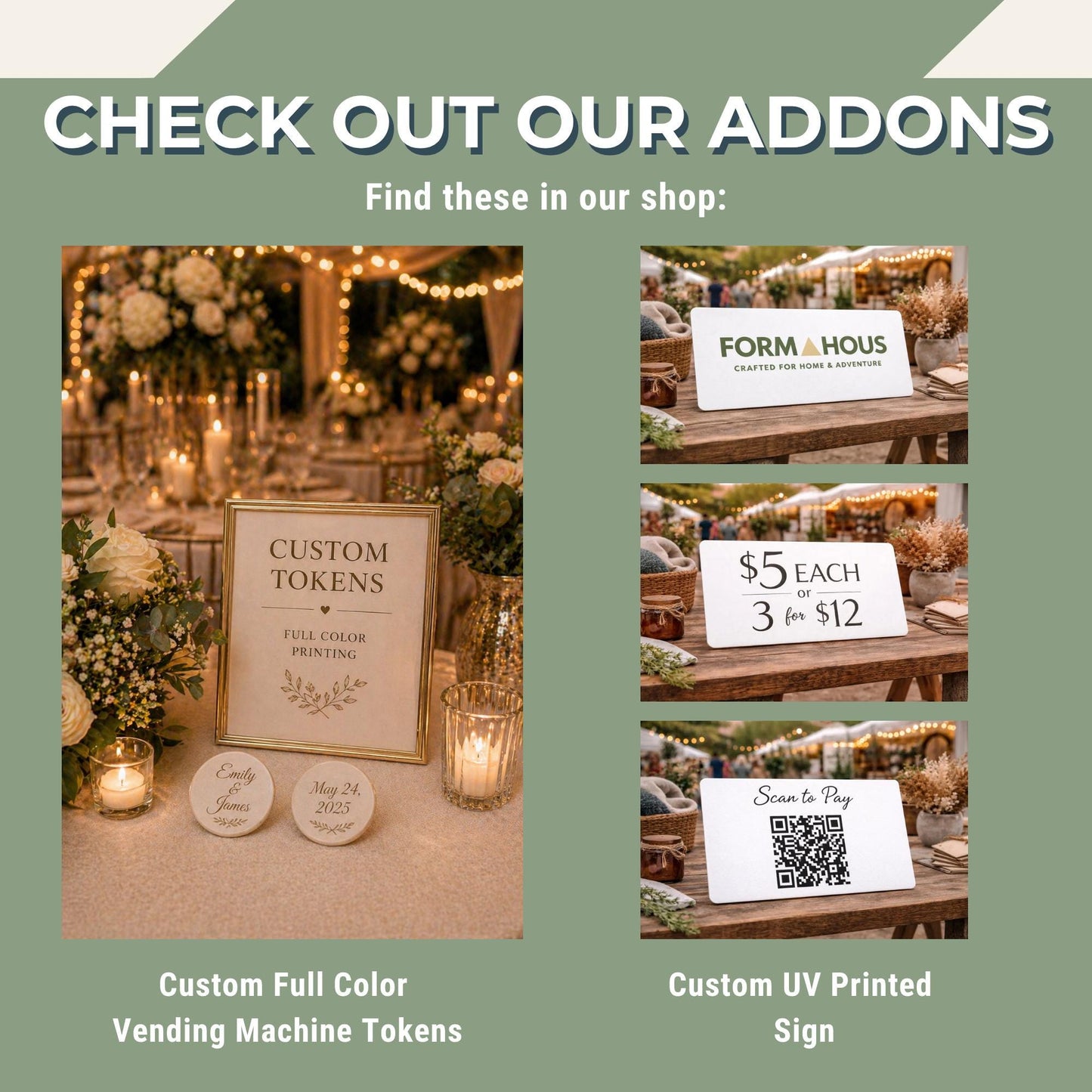 Wedding Favor Idea Capsule Machine, Personalized Guest Station, Interactive Reception Activity