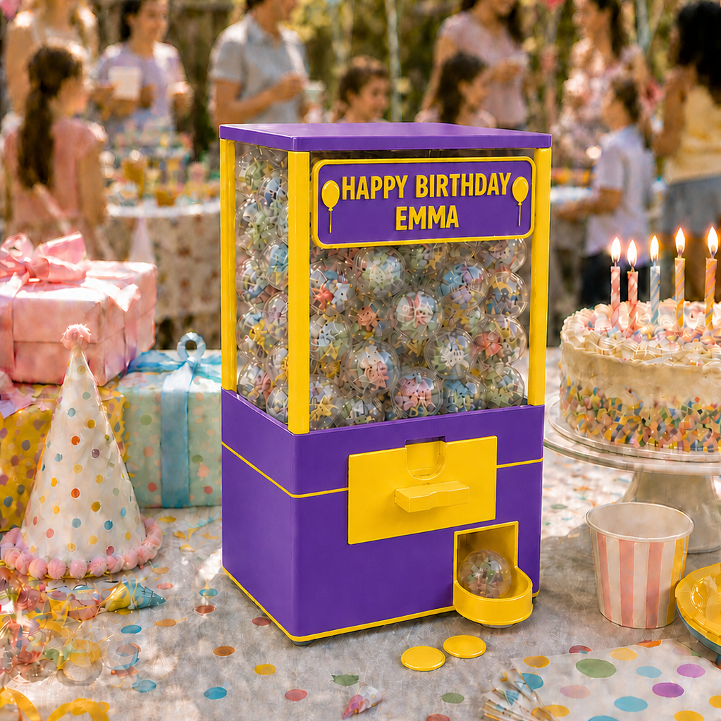 Personalized Birthday Capsule Machine