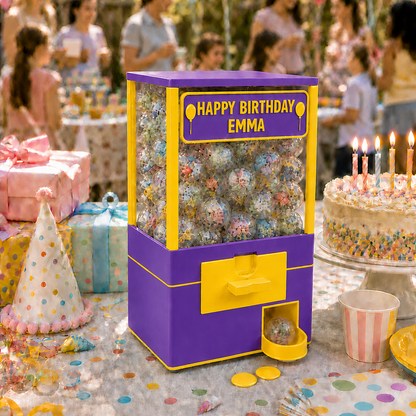 Personalized Birthday Capsule Machine