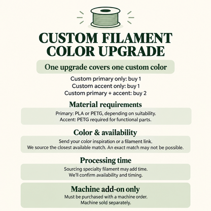 Custom Filament Add-On