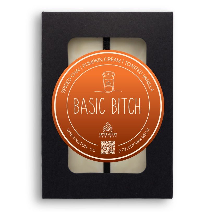 Basic Bitch | Spiced Chai · Pumpkin Cream · Toasted Vanilla - Simulation Society