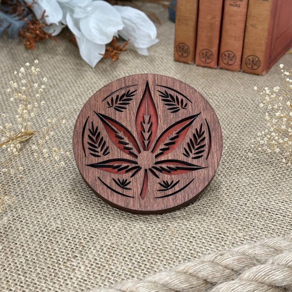 Cannabis Coaster Set - Simulation Society