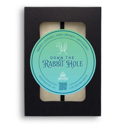 Down The Rabbit Hole | Leather · Brandy · Mahogany - Simulation Society