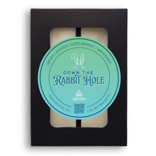Down The Rabbit Hole | Leather · Brandy · Mahogany - Simulation Society