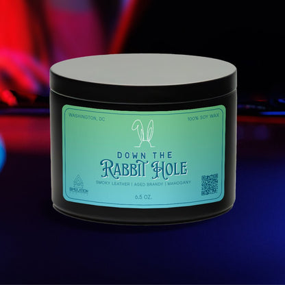 Down The Rabbit Hole | Leather · Brandy · Mahogany - Simulation Society