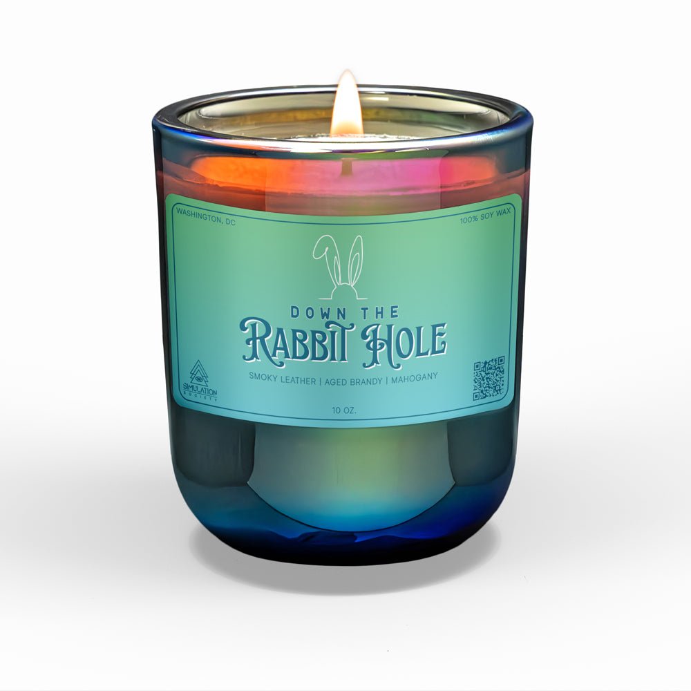 Down The Rabbit Hole | Leather · Brandy · Mahogany - Simulation Society