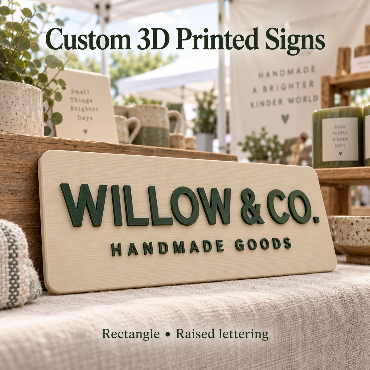 3D Printed Sign