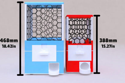 Compact Capsule Vending Machine, Custom Token Prize System for Kids & Adults