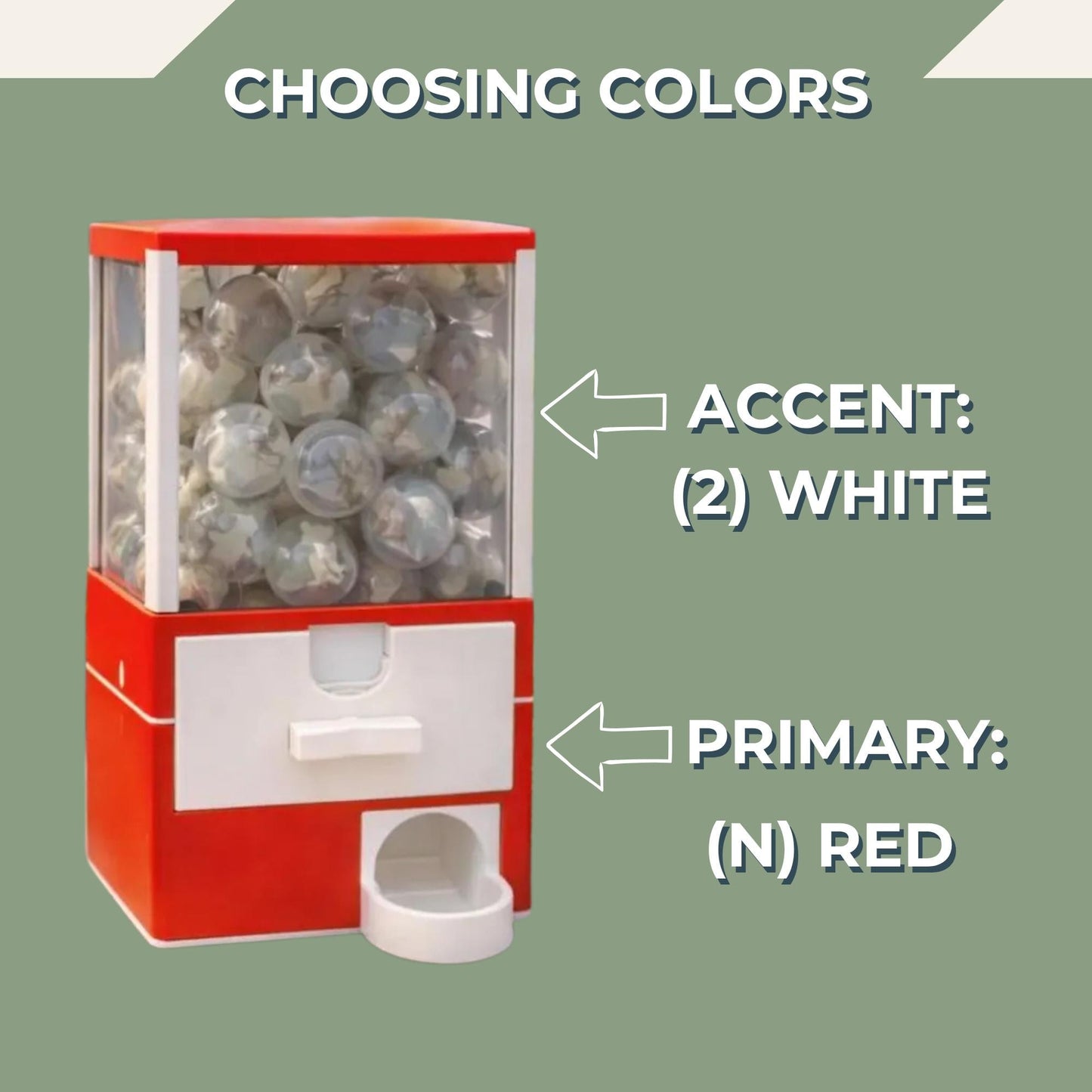Compact Capsule Vending Machine, Custom Token Prize System for Kids & Adults
