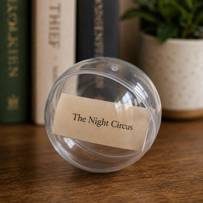 Gift for readers, book capsule vending machine, reading challenge decor, cozy nook, bookworm