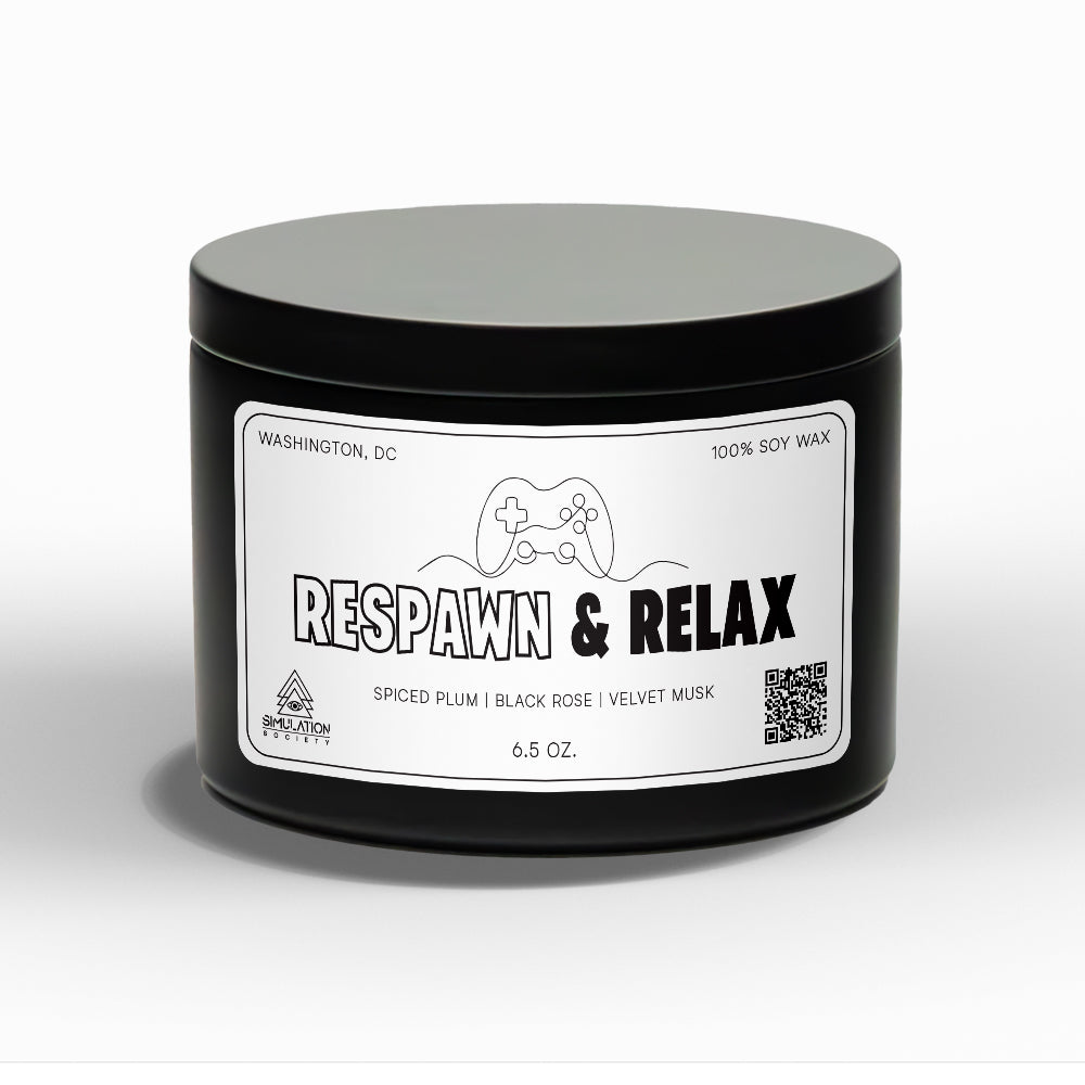 Respawn and Relax | Spiced Plum · Black Rose · Velvet Musk - Simulation Society