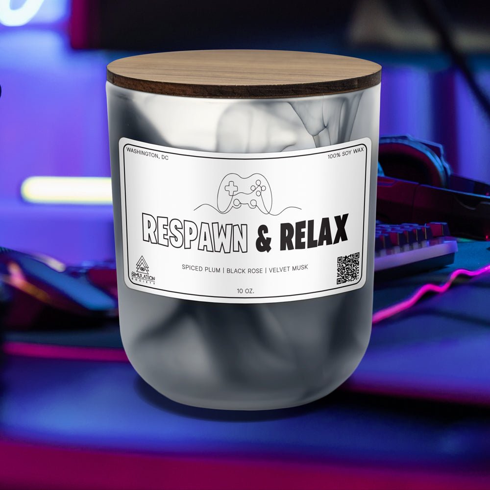 Respawn and Relax | Spiced Plum · Black Rose · Velvet Musk - Simulation Society
