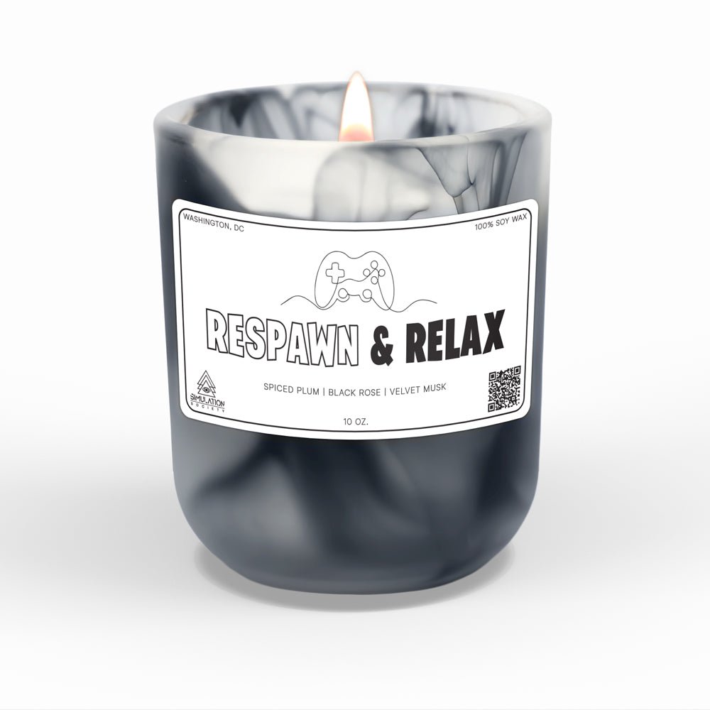 Respawn and Relax | Spiced Plum · Black Rose · Velvet Musk - Simulation Society