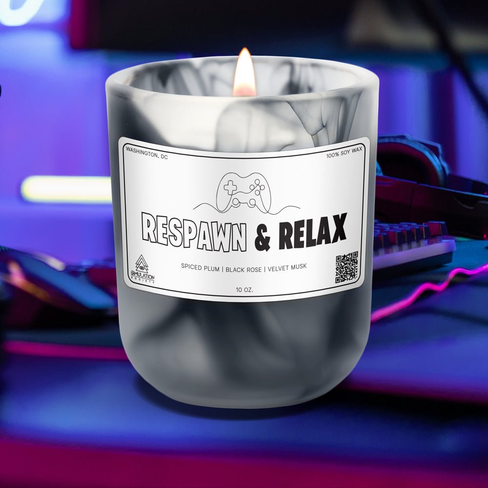 Respawn and Relax | Spiced Plum · Black Rose · Velvet Musk - Simulation Society