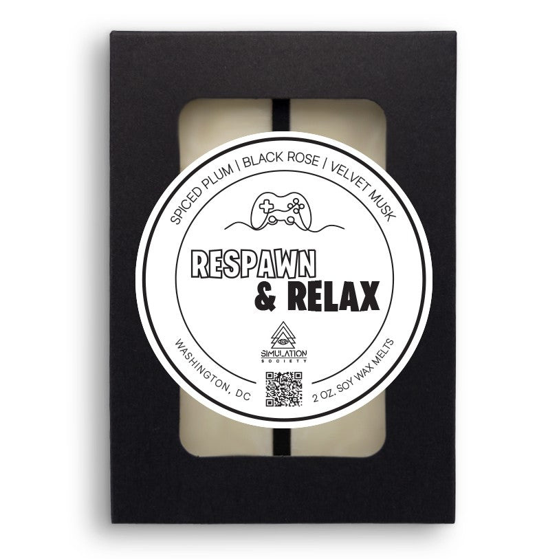 Respawn & Relax | Spiced Plum · Black Rose · Velvet Musk - Simulation Society