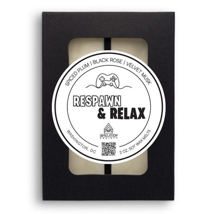 Respawn & Relax | Spiced Plum · Black Rose · Velvet Musk - Simulation Society