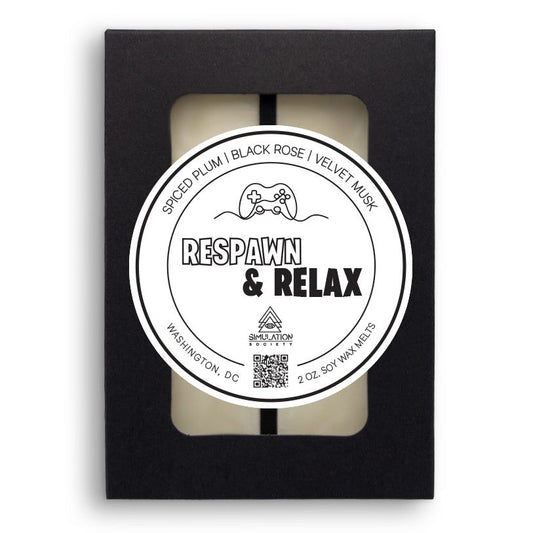 Respawn & Relax | Spiced Plum · Black Rose · Velvet Musk - Simulation Society