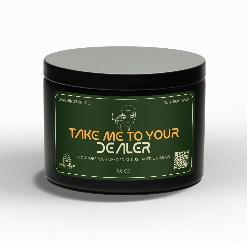 Take Me To Your Dealer | Tobacco · Citrus · Oakmoss - Simulation Society
