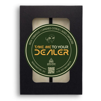 Take Me To Your Dealer | Tobacco · Citrus · Oakmoss - Simulation Society